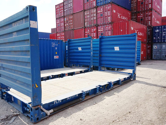 20ft Flat rack container - Coastal Containers Container Sales
