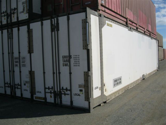 40ft white insulated shipping container Brisbane
