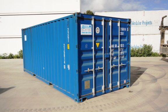 Coastal Containers 20ft blue container general purpose